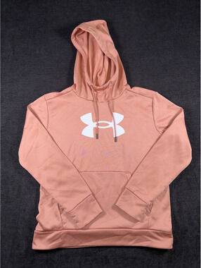 Under Armour Loose Fit XS Pink Hoodie Sweatshirt